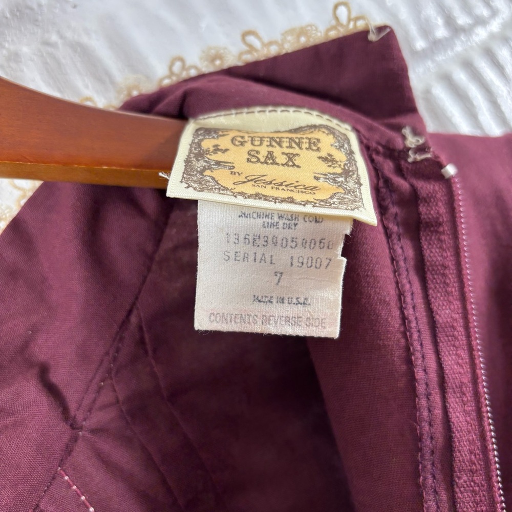 Vintage Gunne Sax Jeunes Filles Prairie Dress 7 - Picture 10 of 10